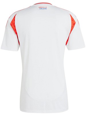 Chile maglia da trasferta kit da calcio da uomo seconda uniforme abbigliamento sportivo top da calcio maglia sportiva Coppa Euro 2024